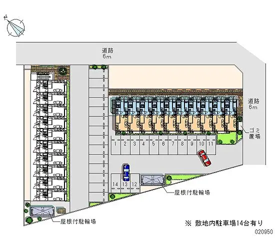 燕市井土巻２丁目 月極駐車場